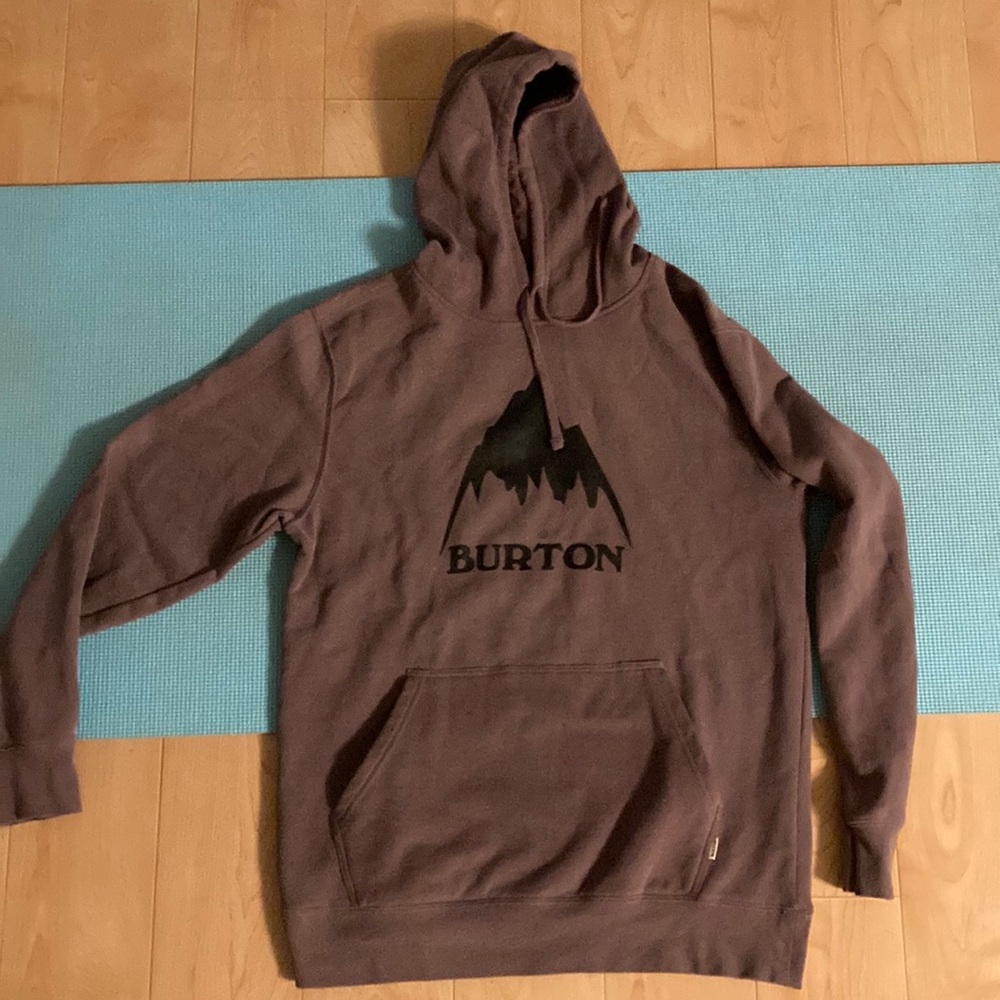Burton Unisex Light Purple Hoodie Medium